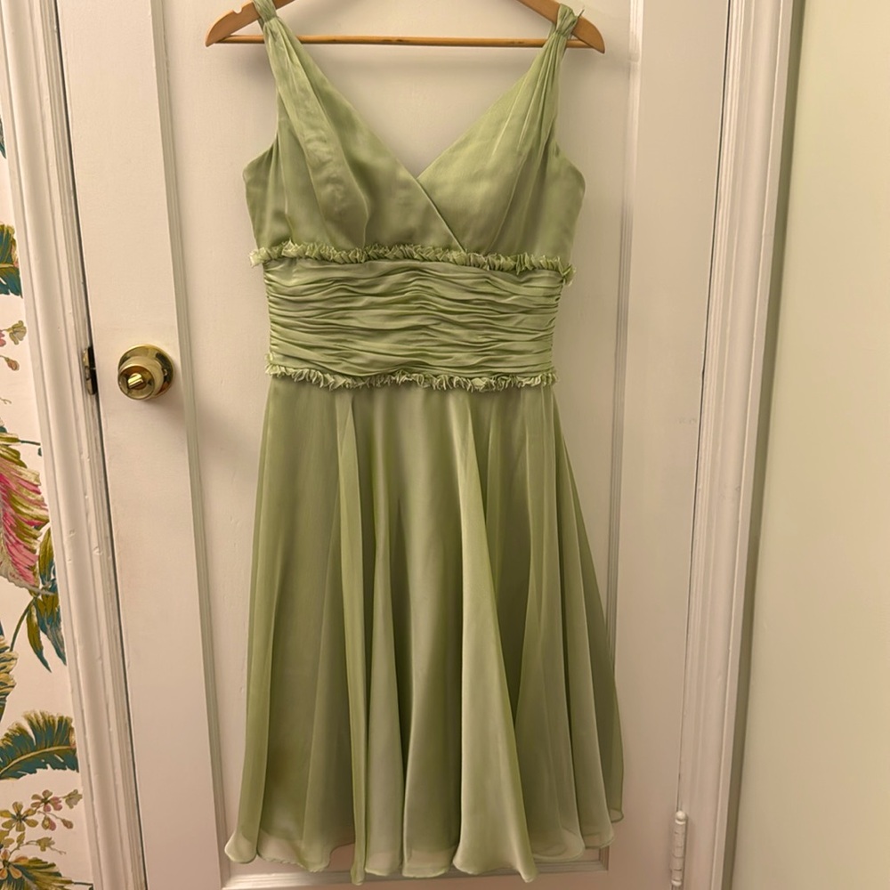 B2 Green Formal Dress - Size 12